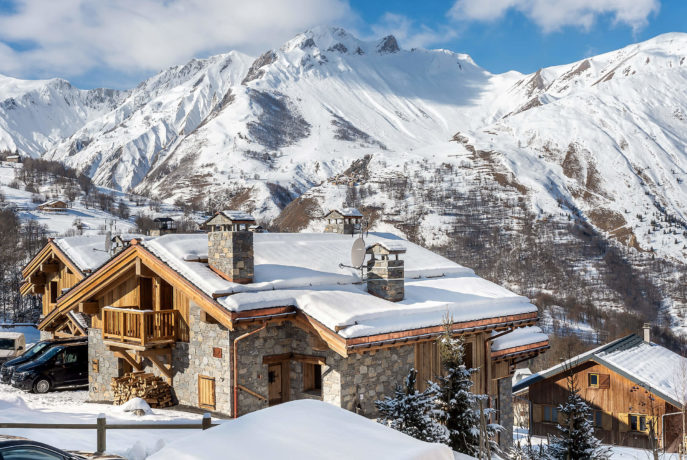 Les Chalets du Nant du Four / Vue 4 / Saint Martin de Belleville, Savoie