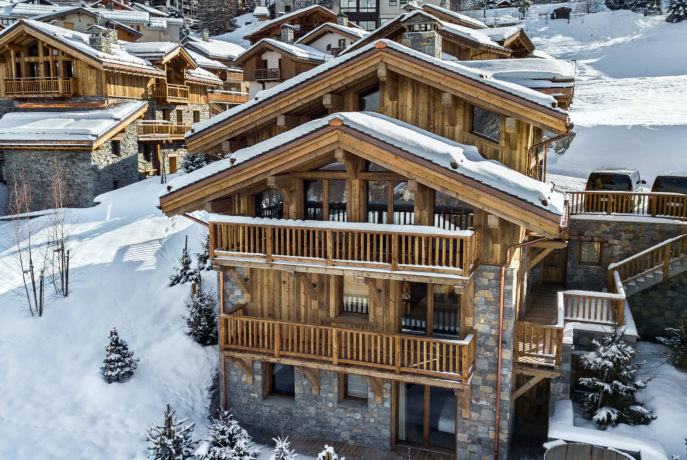 Les Chalets du Nant du Four / Vue 2 / Saint Martin de Belleville, Savoie