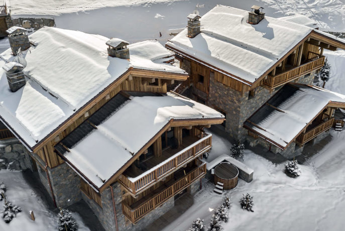 Les Chalets du Nant du Four / Vue 1 / Saint Martin de Belleville, Savoie