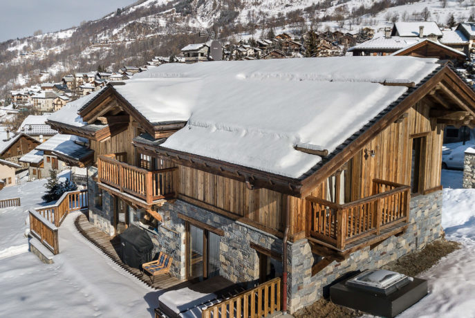 Chalet Mehrotra Façade 2 - Saint Martin de Belleville, Savoie