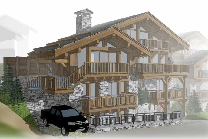 Les Chalets de la Combe Chalet 4 - Saint Martin de Belleville Savoie France