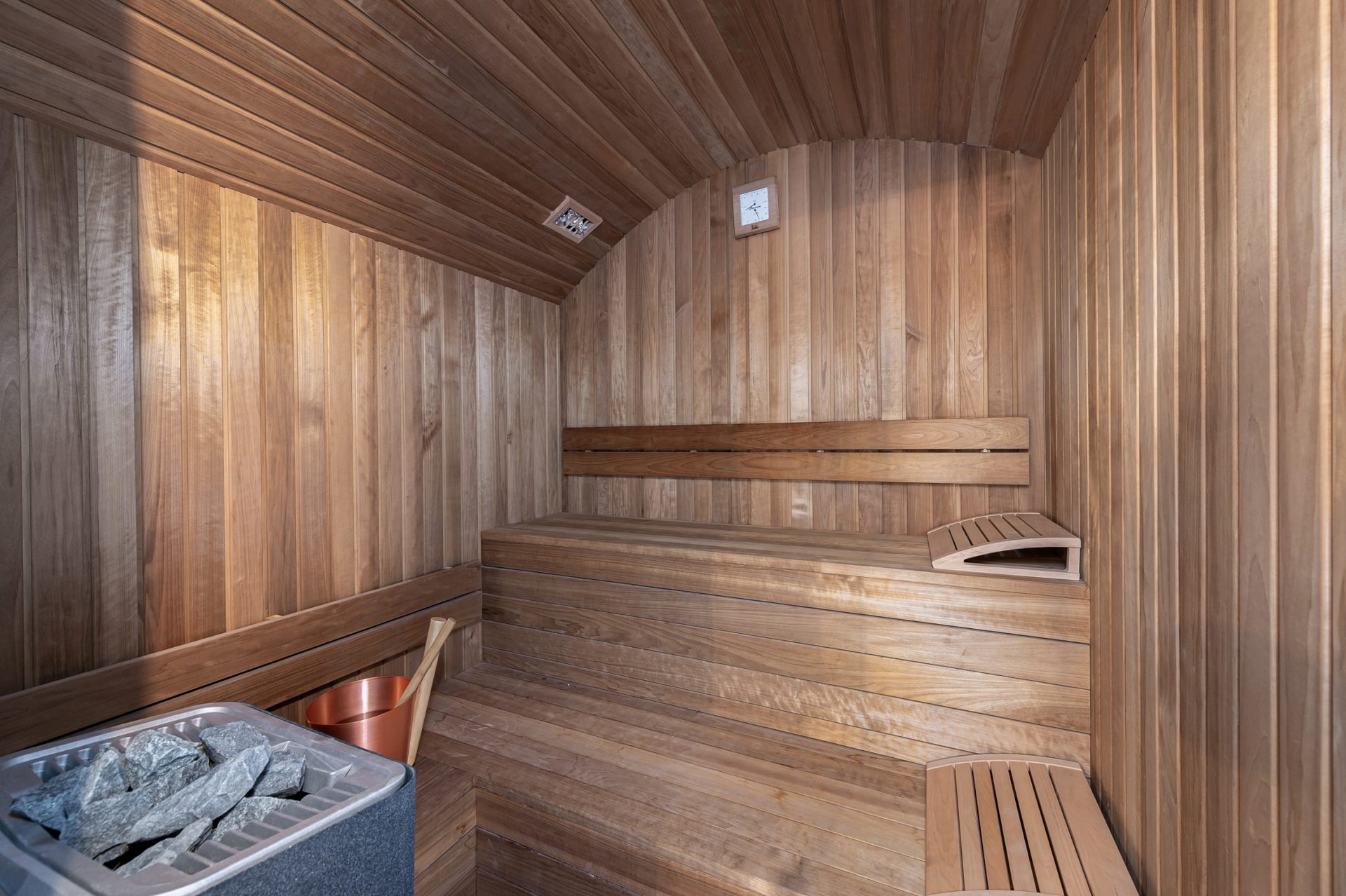 L'Epicerie / Appartement 1 / Sauna / Saint Martin de Belleville, Savoie