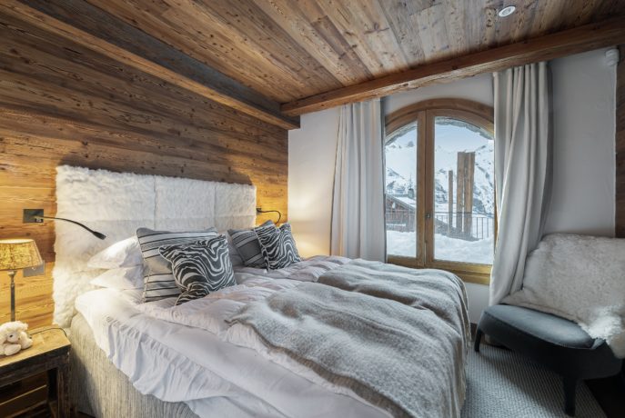 L'Epicerie / Appartement 1 / Chambre 3 / Saint Martin de Belleville, Savoie