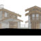Les Chalets Panoramiques - Façades Nord Est - Saint Martin de Belleville - 3 Vallées - Savoie France