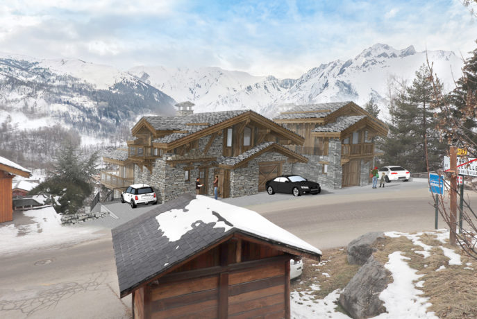 Les Chalets Panoramiques - Insertion - Saint Martin de Belleville - 3 Vallées - Savoie France
