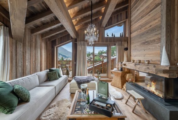 RENOVATION AND LAYOUT OF A MOUNTAIN CHALET - Amevet